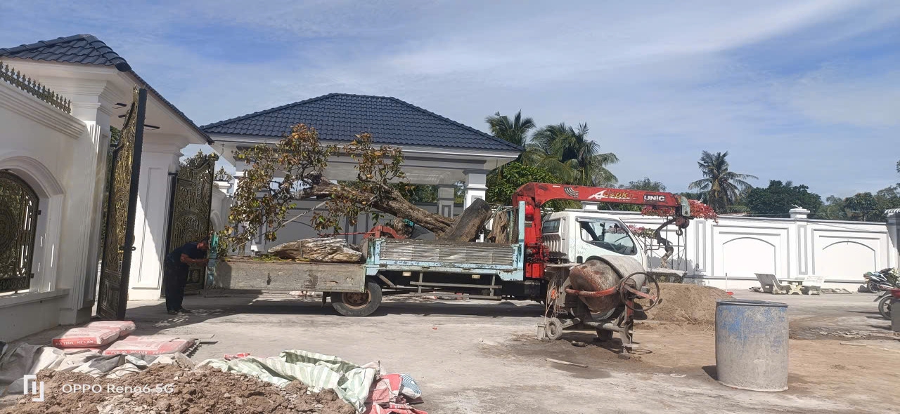 Thi công sân vườn