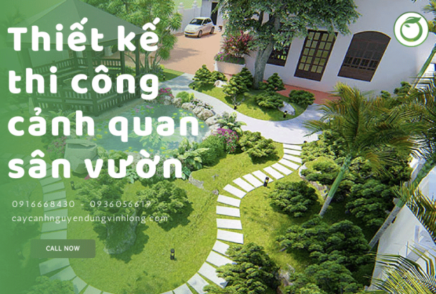 Đơn vị thiết kế, thi công cảnh quan sân vườn đẹp, uy tín tại Vĩnh Long