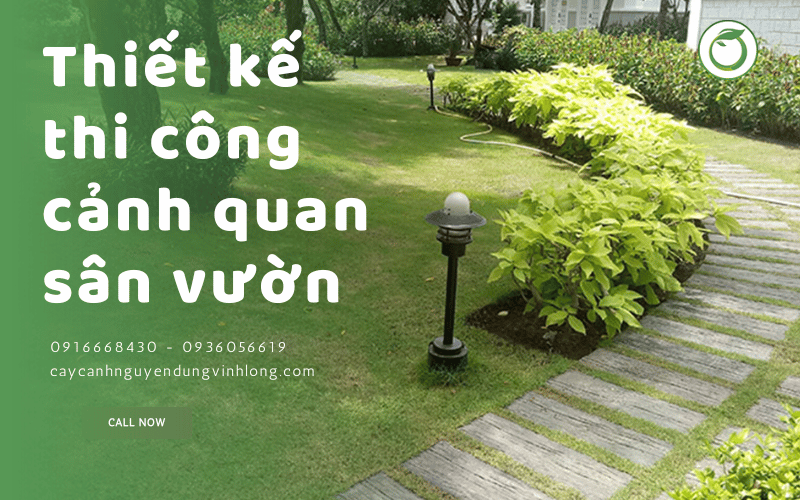 thi công cảnh qian sân vườn Vĩnh Long